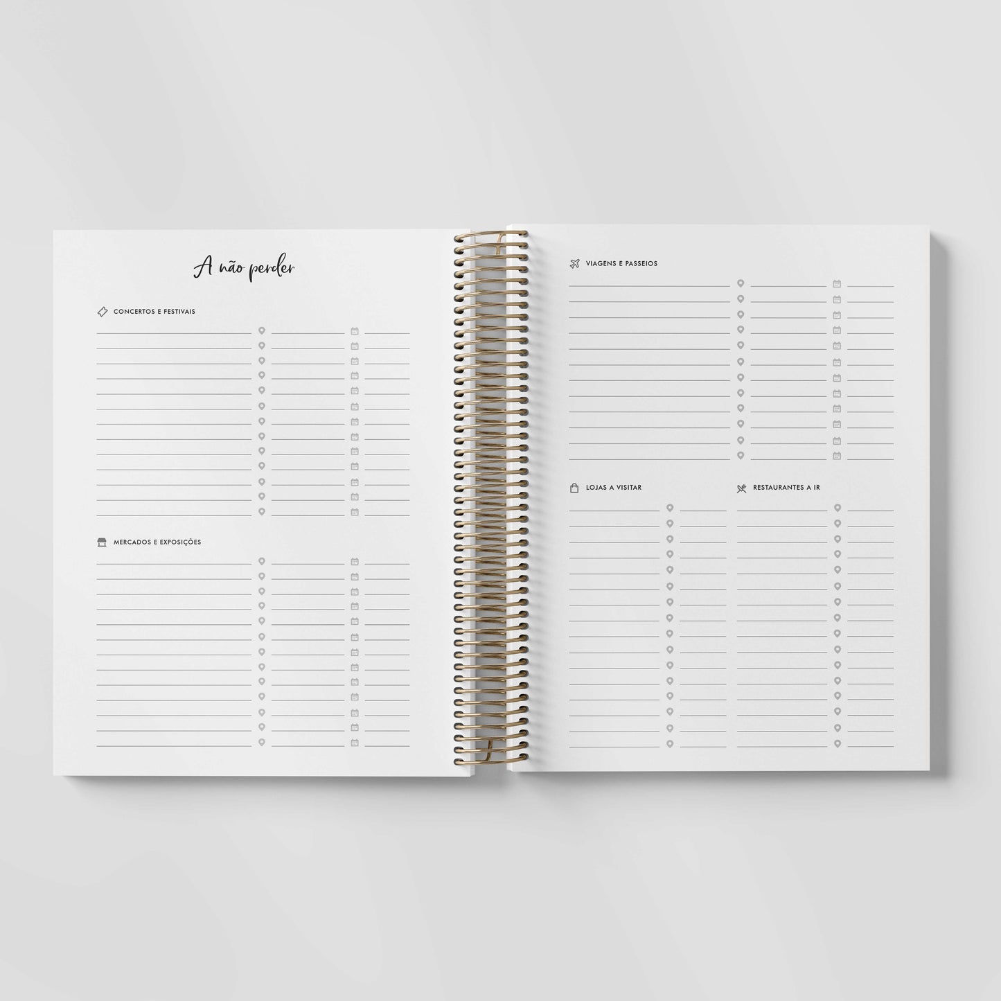 LIFE PLANNER 2024 * GOLD DOTS * 12 MONTH AGENDA