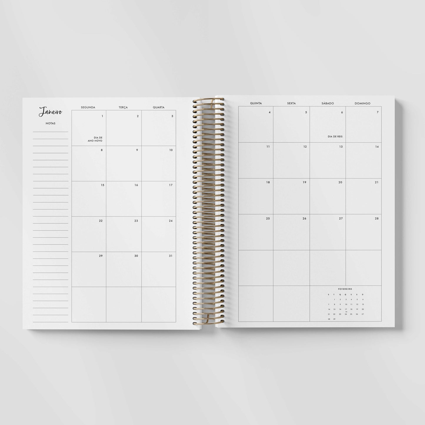 LIFE PLANNER 2024 * GOLD DOTS * 12 MONTH AGENDA