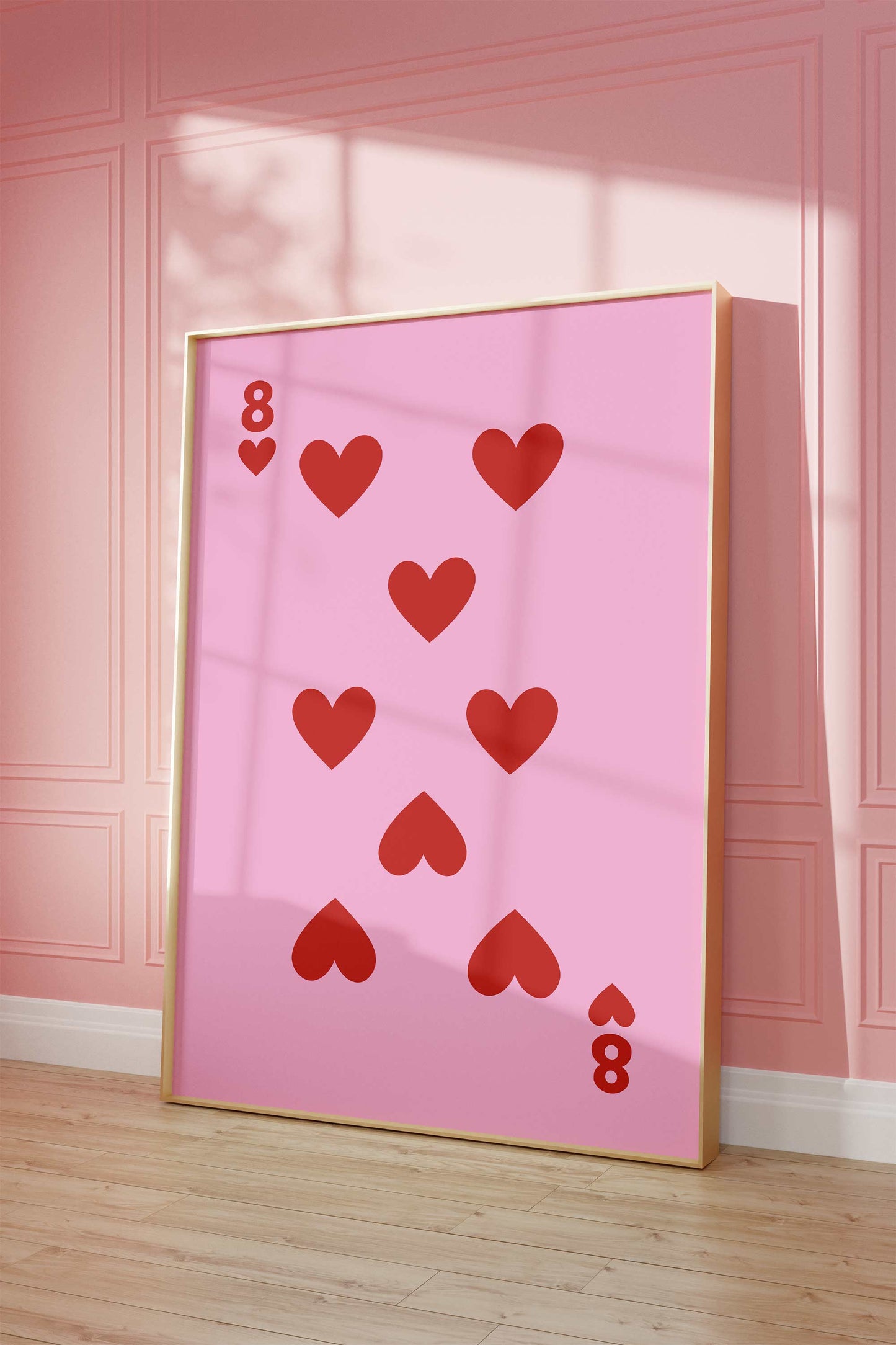 * 8 OF HEARTS * Poster *8 DE COPAS*