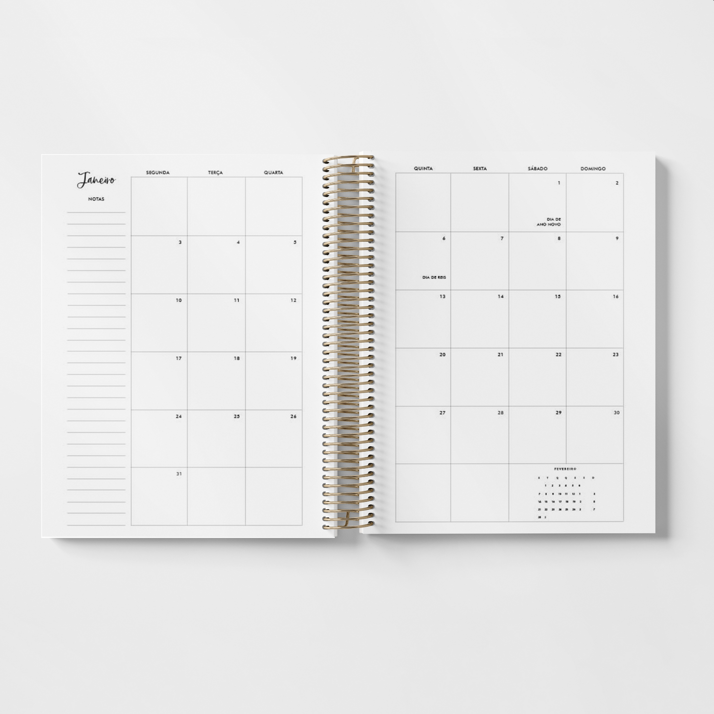 LIFE PLANNER 2024 * MYOSOTHIS * 12 MONTH AGENDA