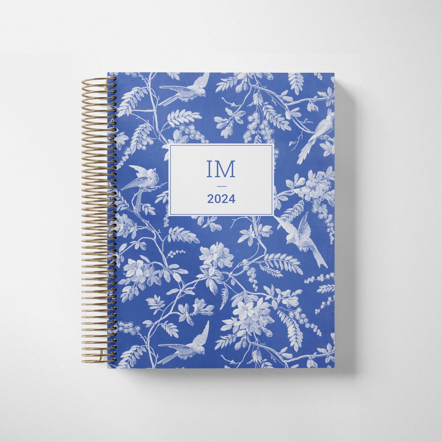 LIFE PLANNER 2024 * BLUE BIRDS * 12 MONTH AGENDA