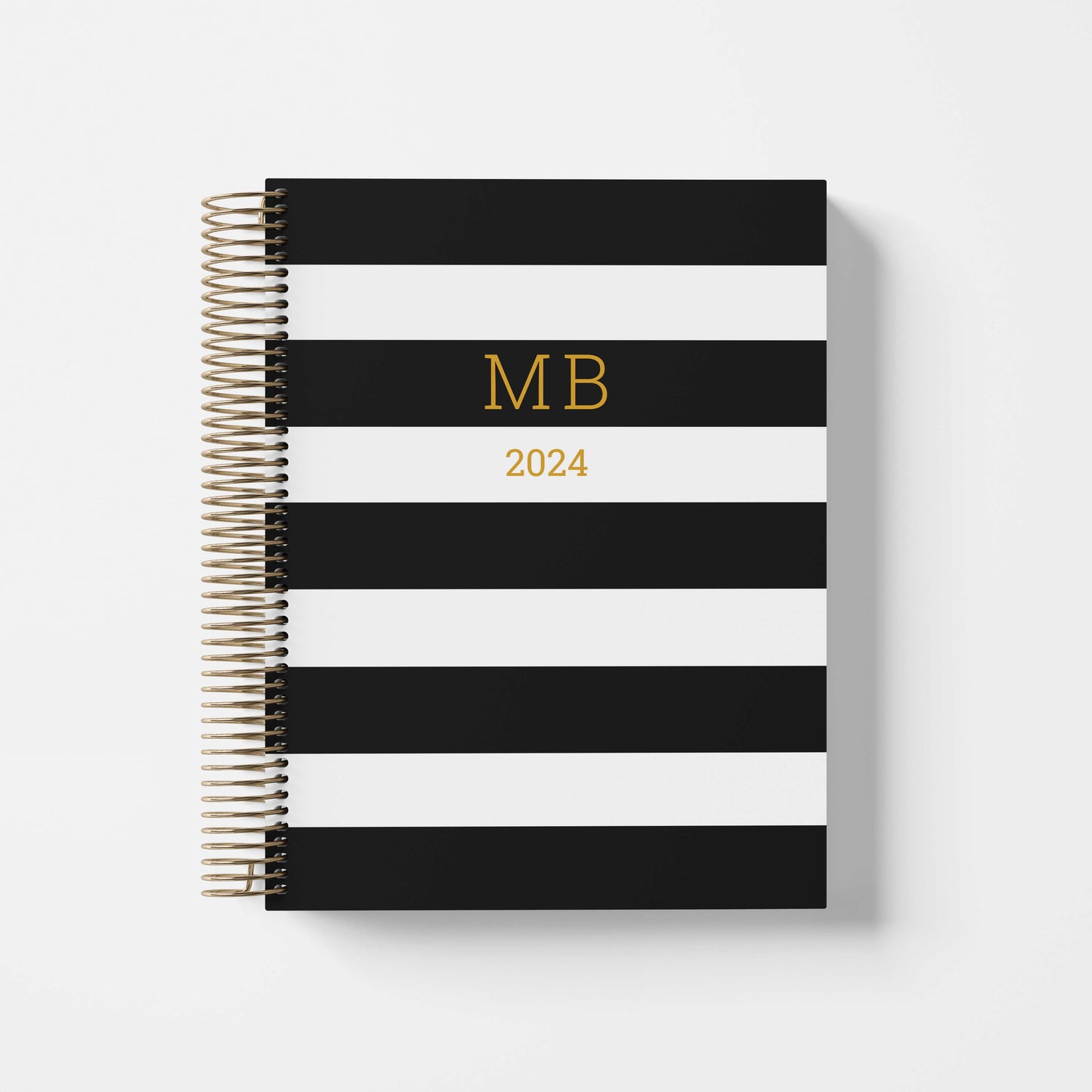 LIFE PLANNER 2024 * STRIPES * 12 MONTH AGENDA