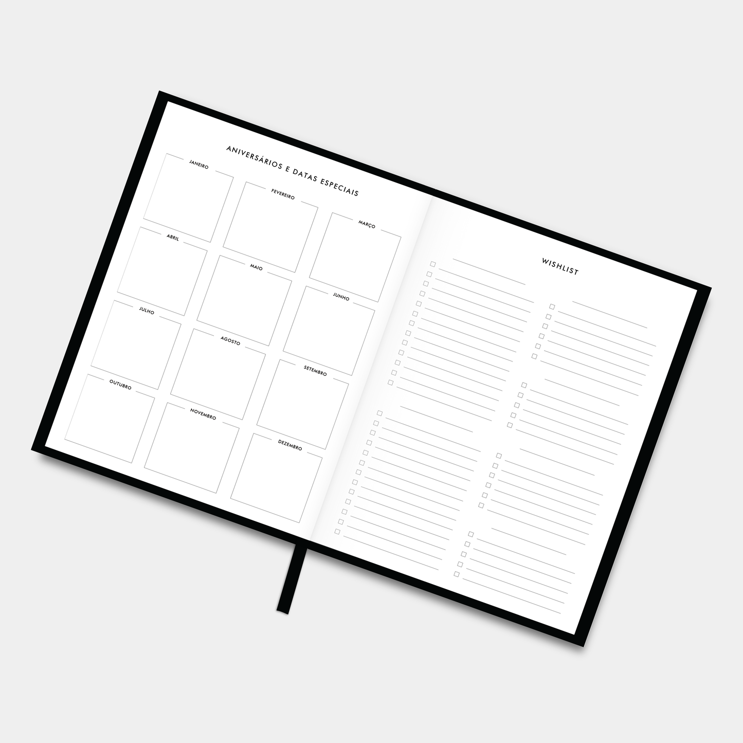 The LIFE PLANNER 2025 • BREATHE • BLACK