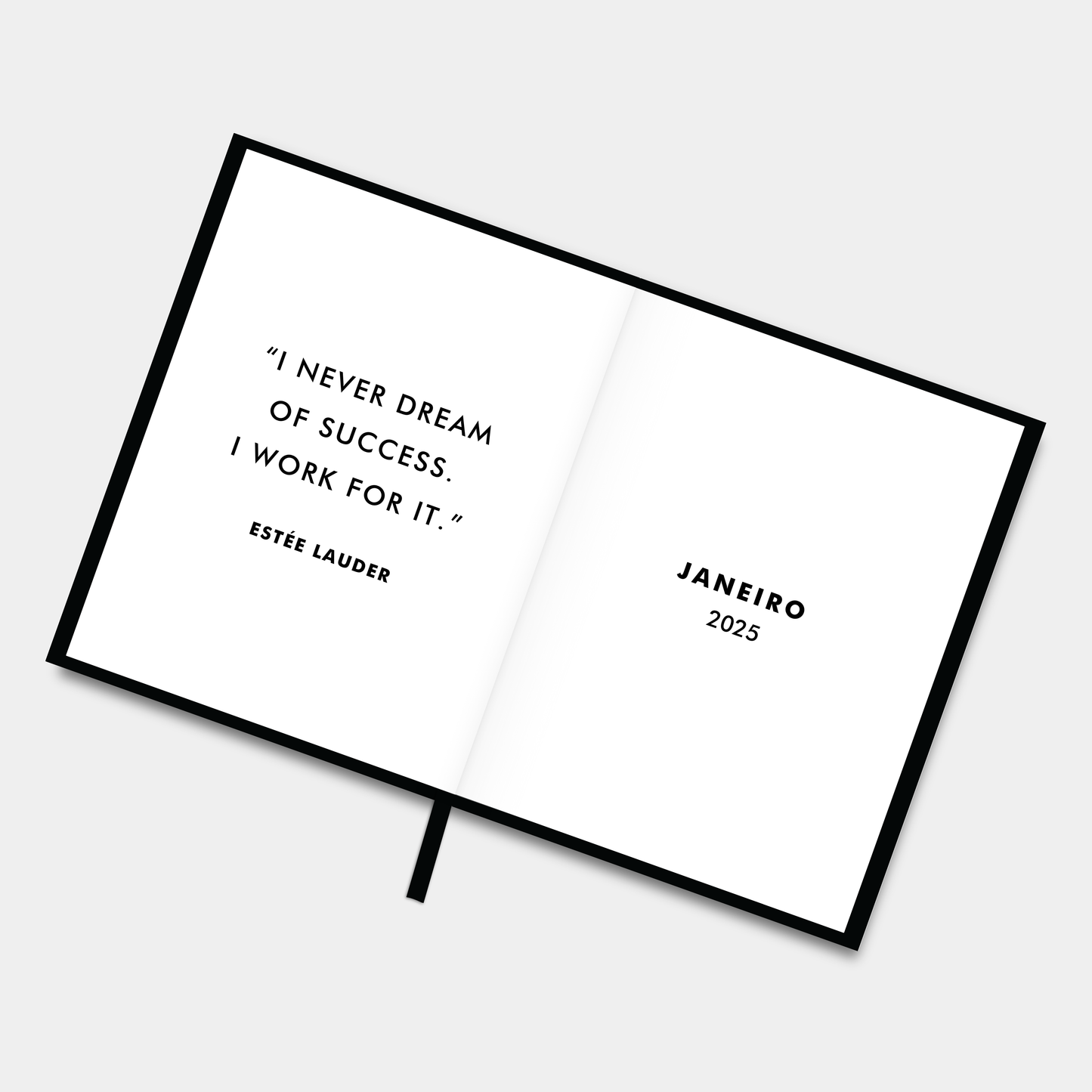 The LIFE PLANNER 2025 • BREATHE • BLACK