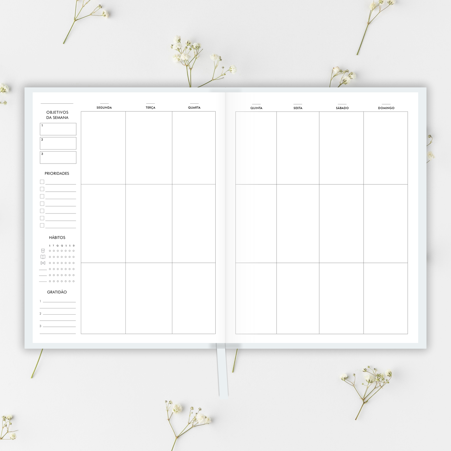 The LIFE PLANNER™ UNDATED • BLUE HAZE