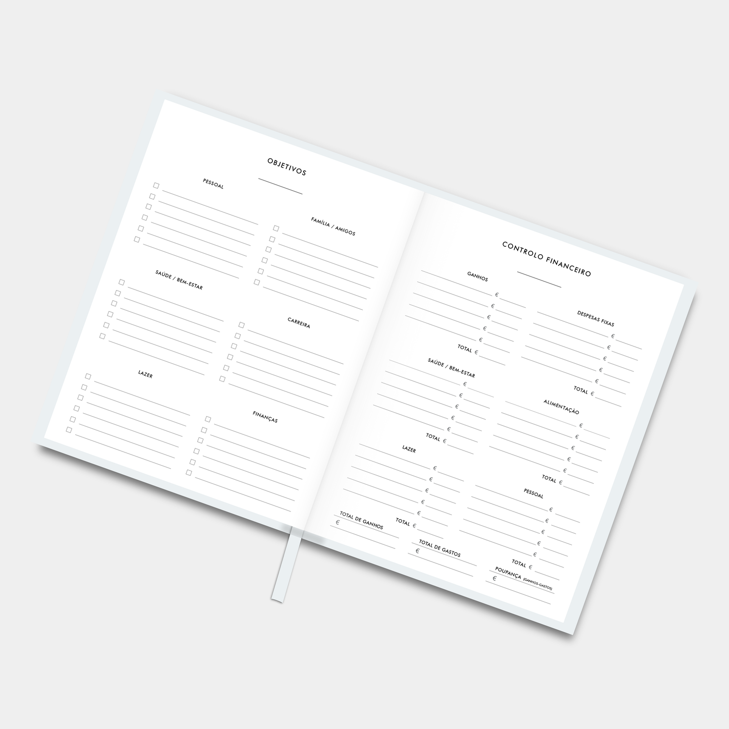 The LIFE PLANNER™ UNDATED • BLUE HAZE