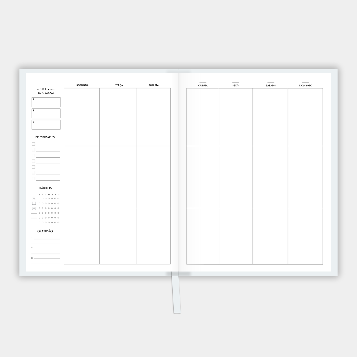 The LIFE PLANNER™ UNDATED • BLUE HAZE