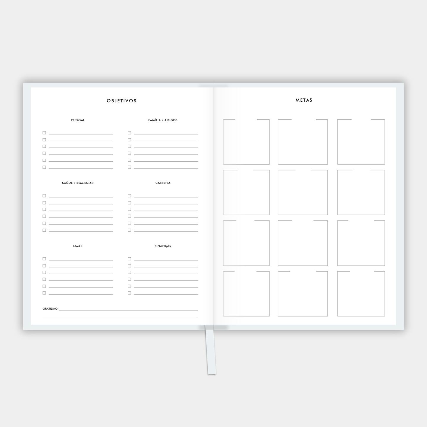 The LIFE PLANNER™ UNDATED • BLUE HAZE