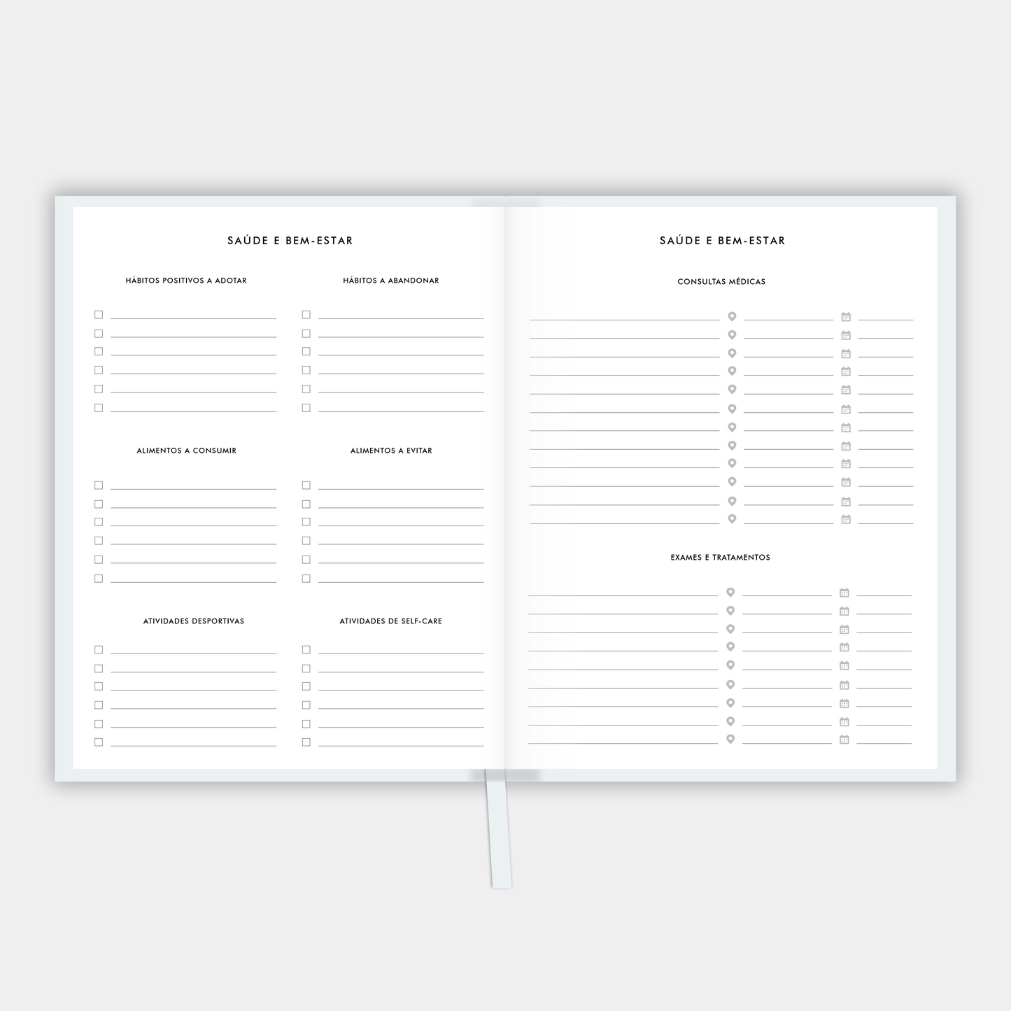 The LIFE PLANNER™ UNDATED • BLUE HAZE