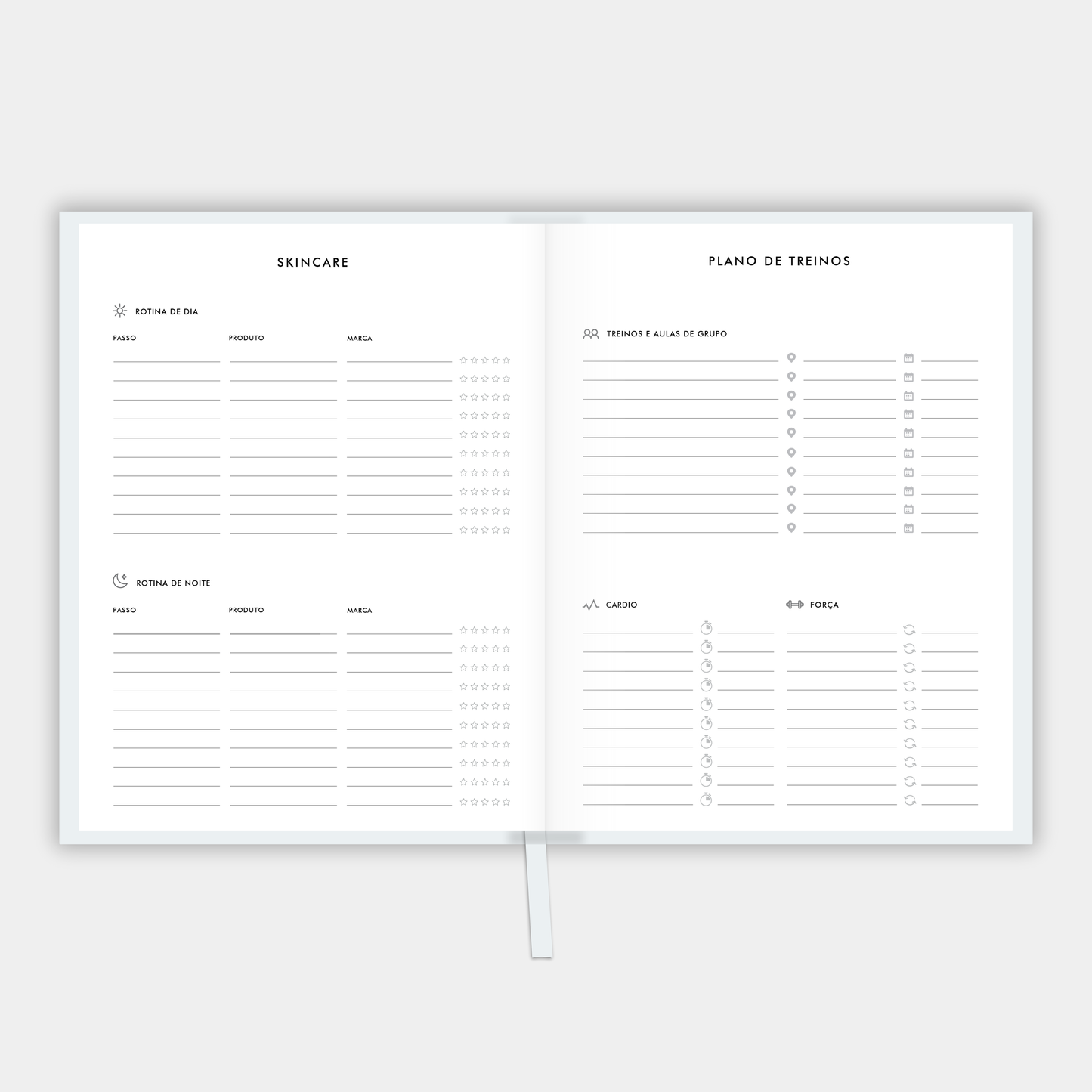 The LIFE PLANNER™ UNDATED • BLUE HAZE