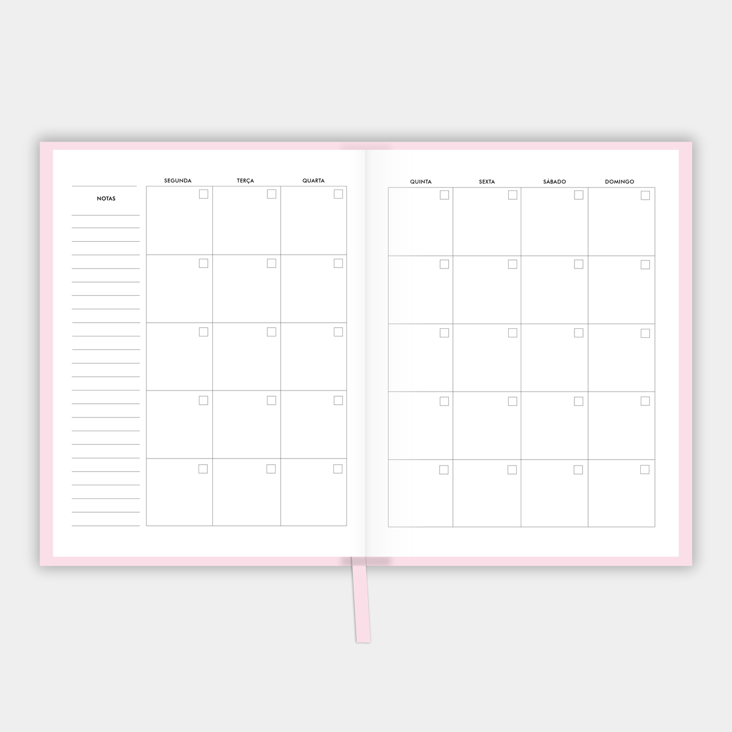 The LIFE PLANNER™ UNDATED • BLUSH PINK