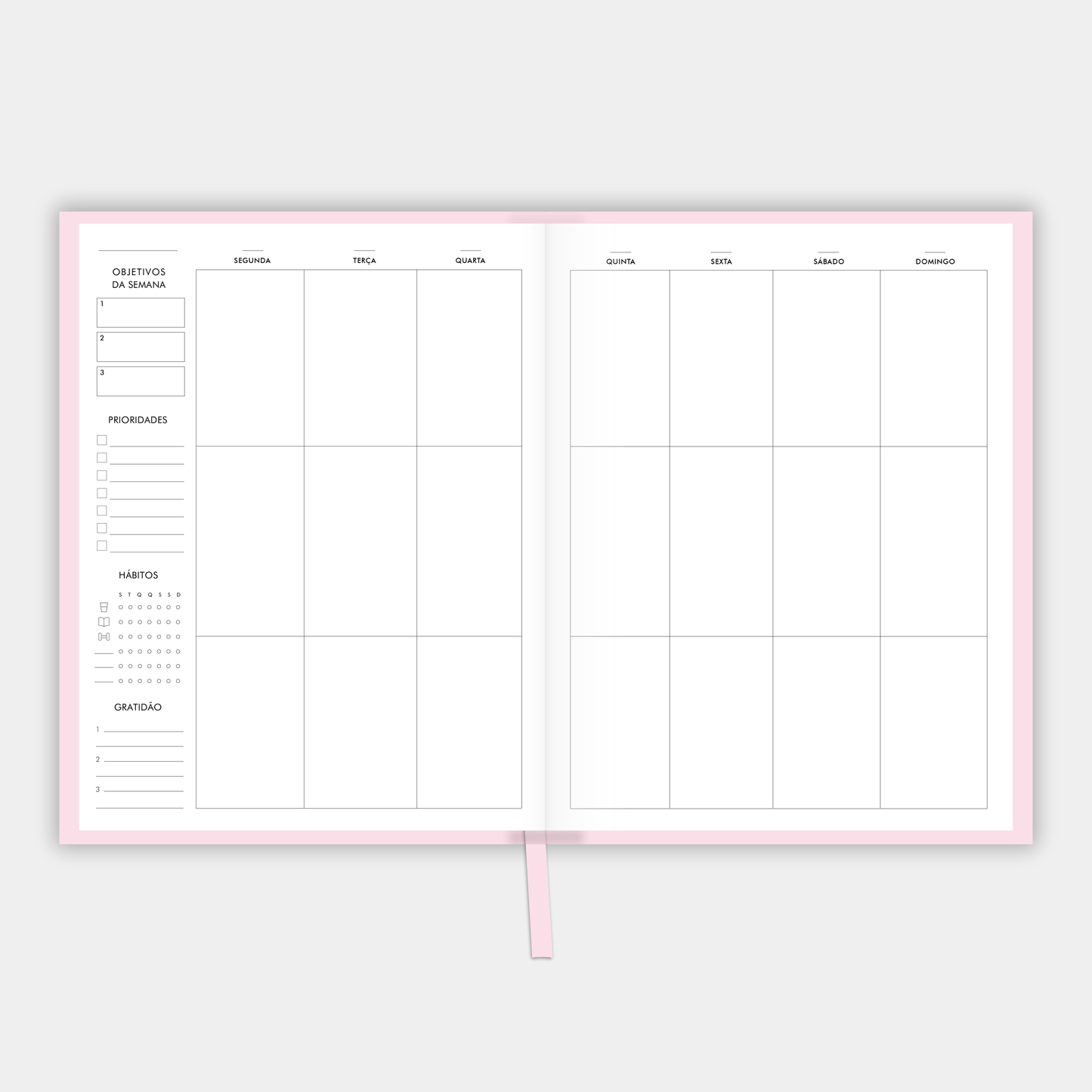 The LIFE PLANNER™ UNDATED • BLUSH PINK