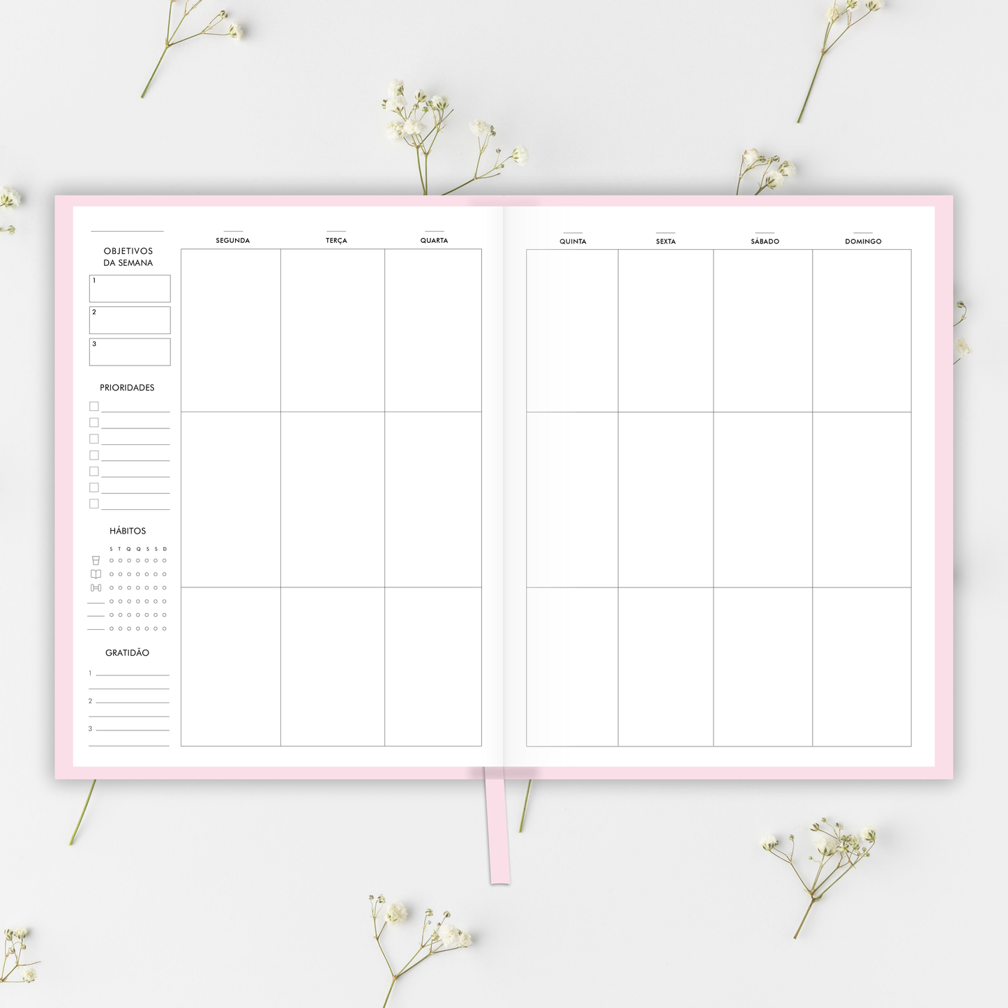 The LIFE PLANNER™ UNDATED • BLUSH PINK