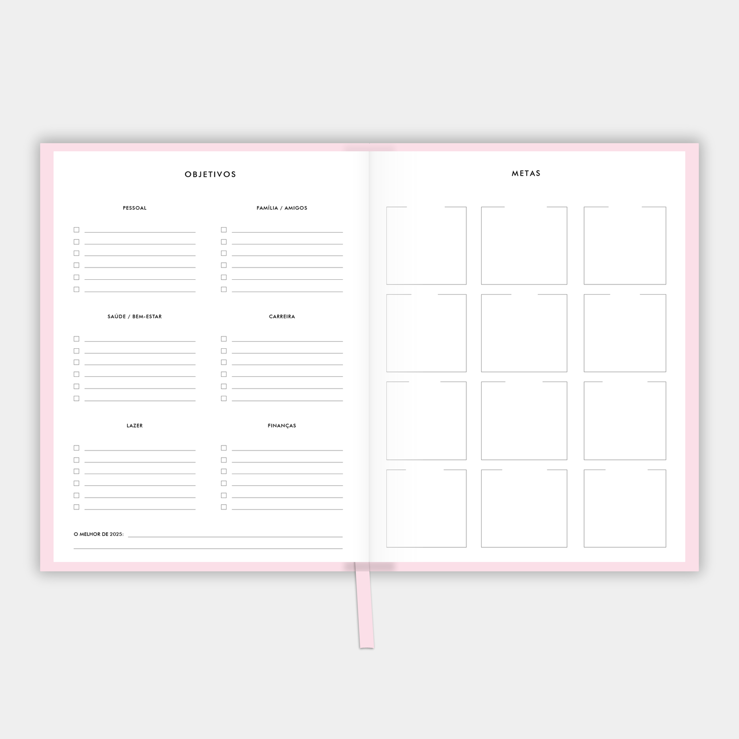 The LIFE PLANNER™ UNDATED • BLUSH PINK