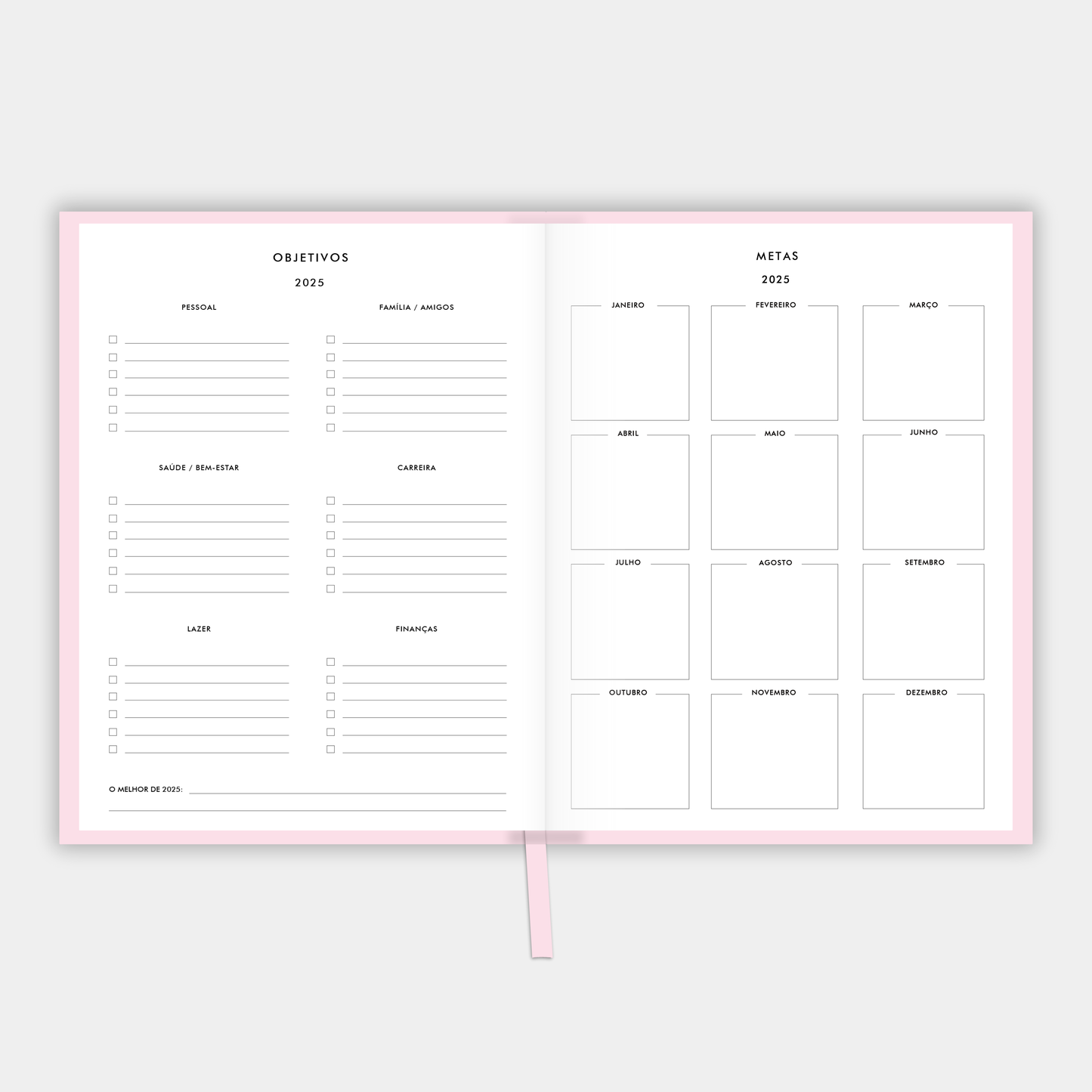 The LIFE PLANNER 2025 • EMPIRE • PINK