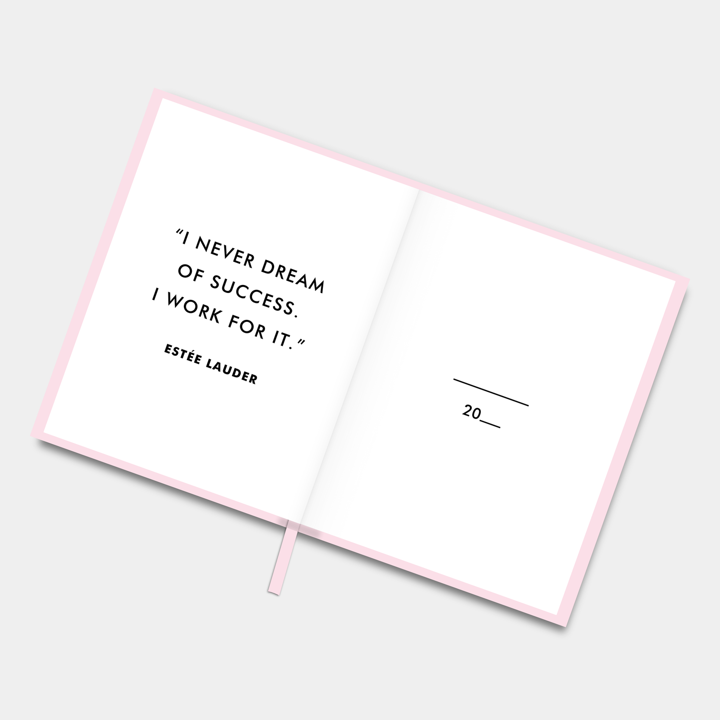 The LIFE PLANNER™ UNDATED • BLUSH PINK