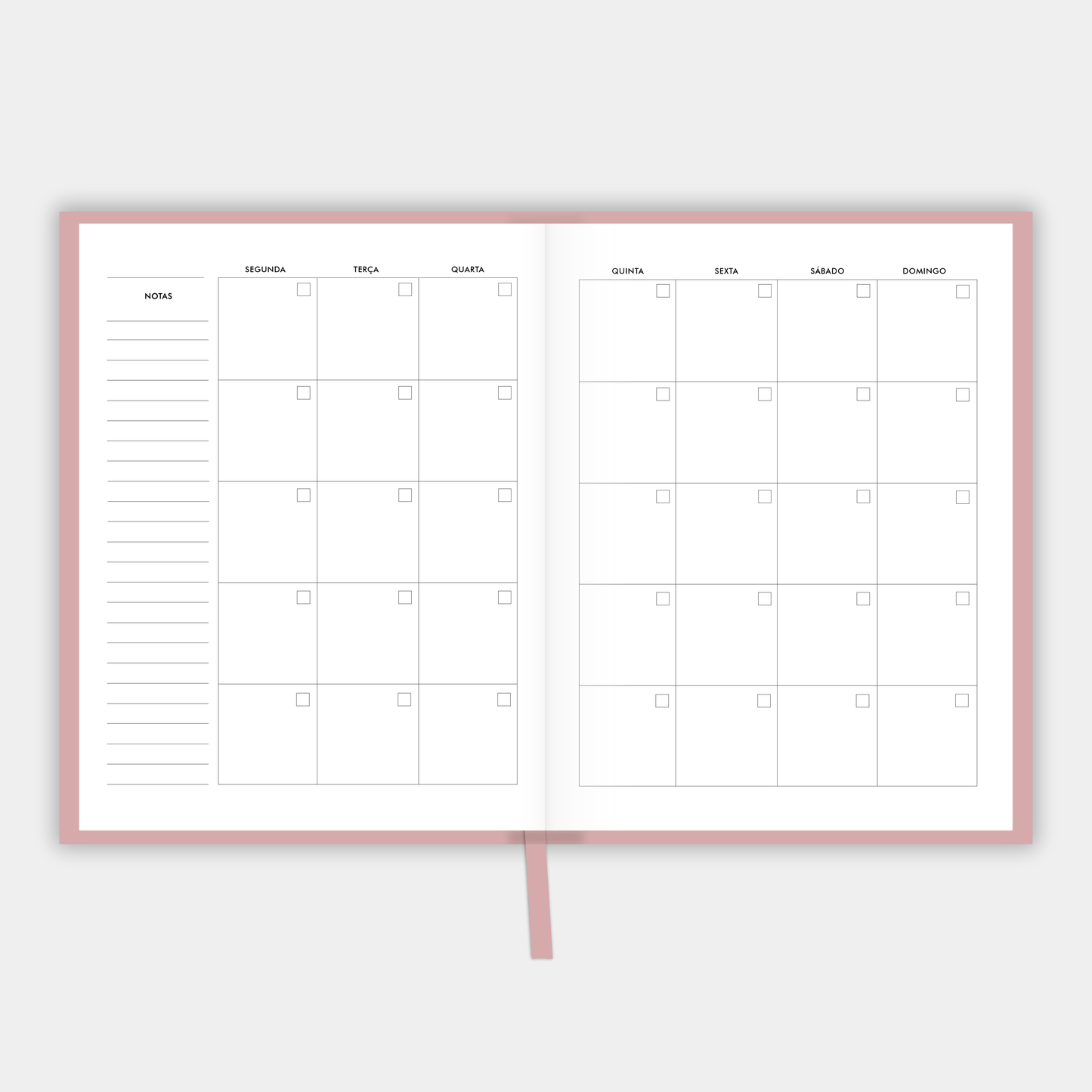 LIFE PLANNER UNDATED • ROSE QUARTZ