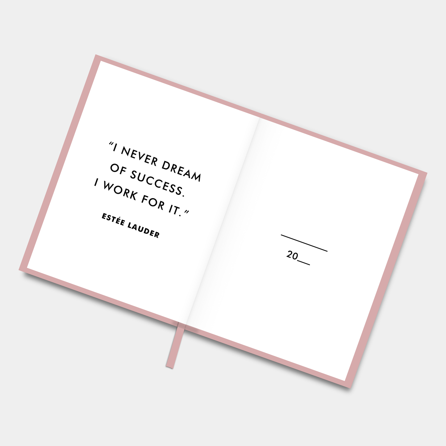LIFE PLANNER UNDATED • ROSE QUARTZ