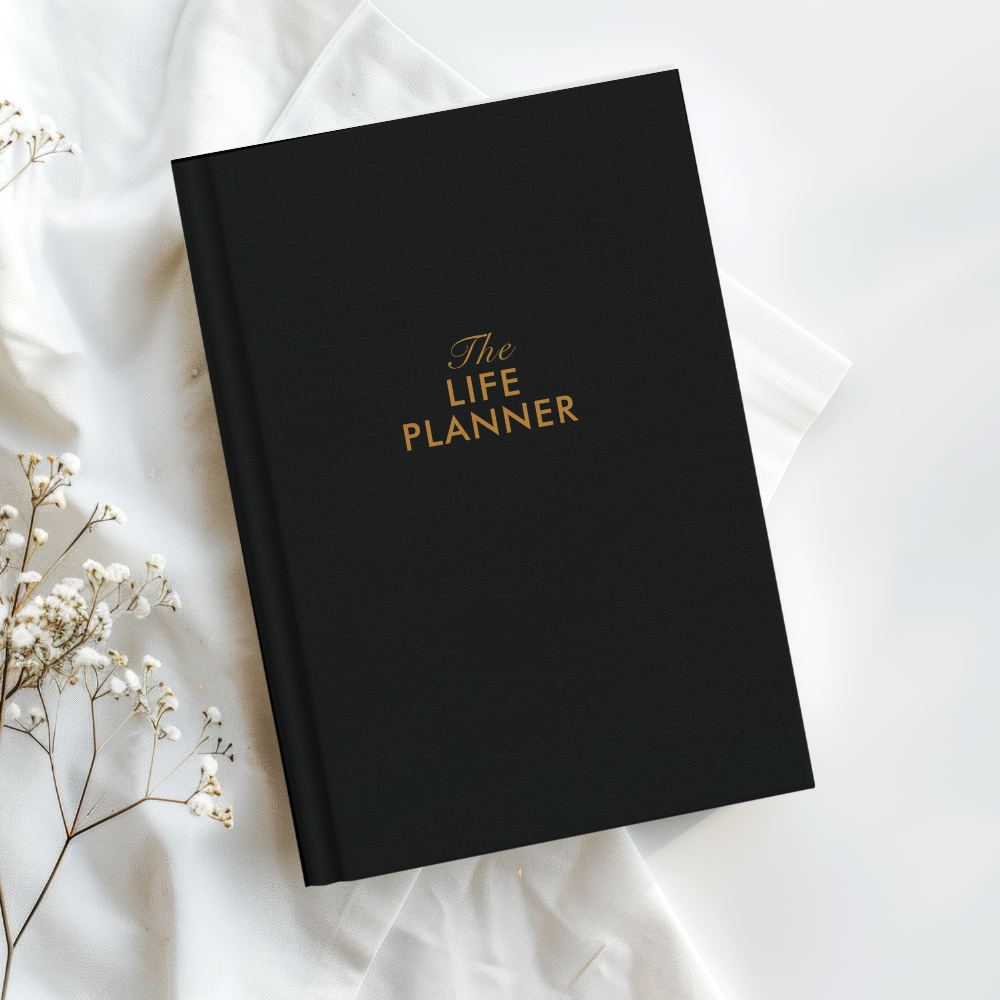 The LIFE PLANNER™ UNDATED • BLACK