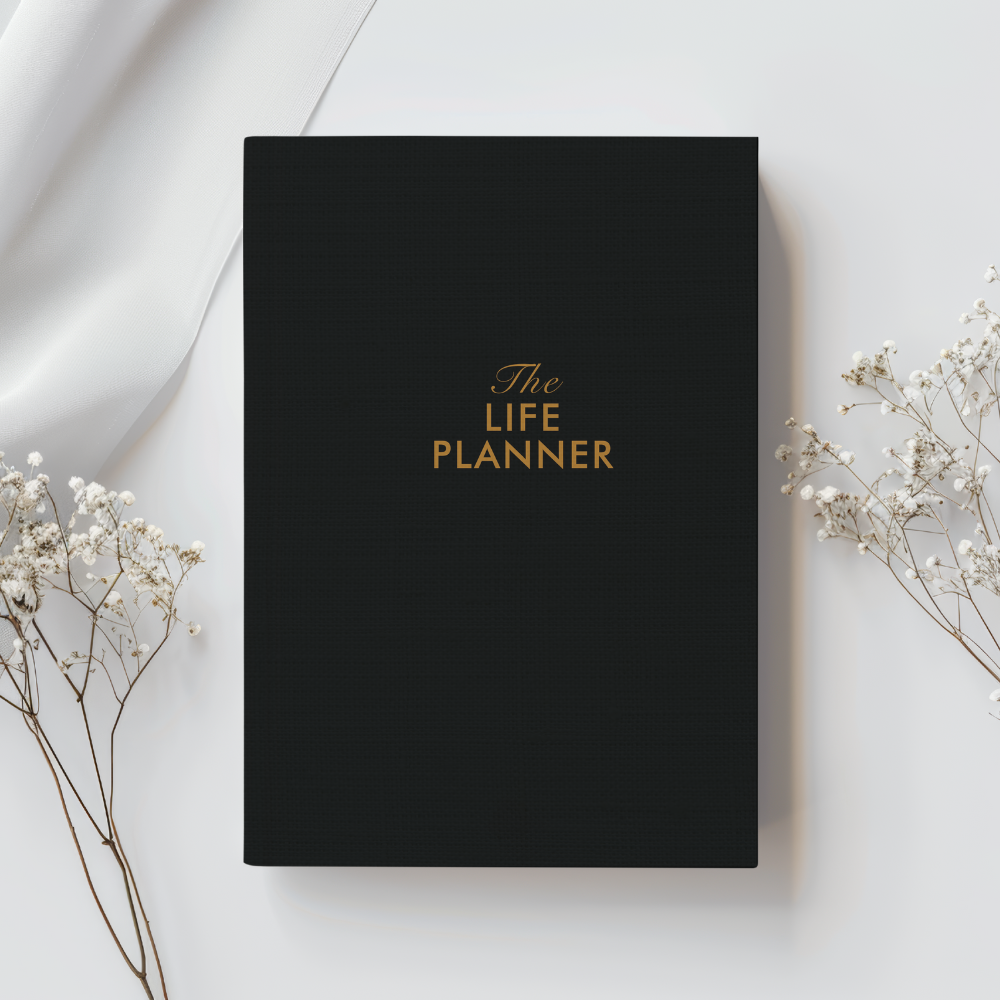 The LIFE PLANNER™ UNDATED • BLACK