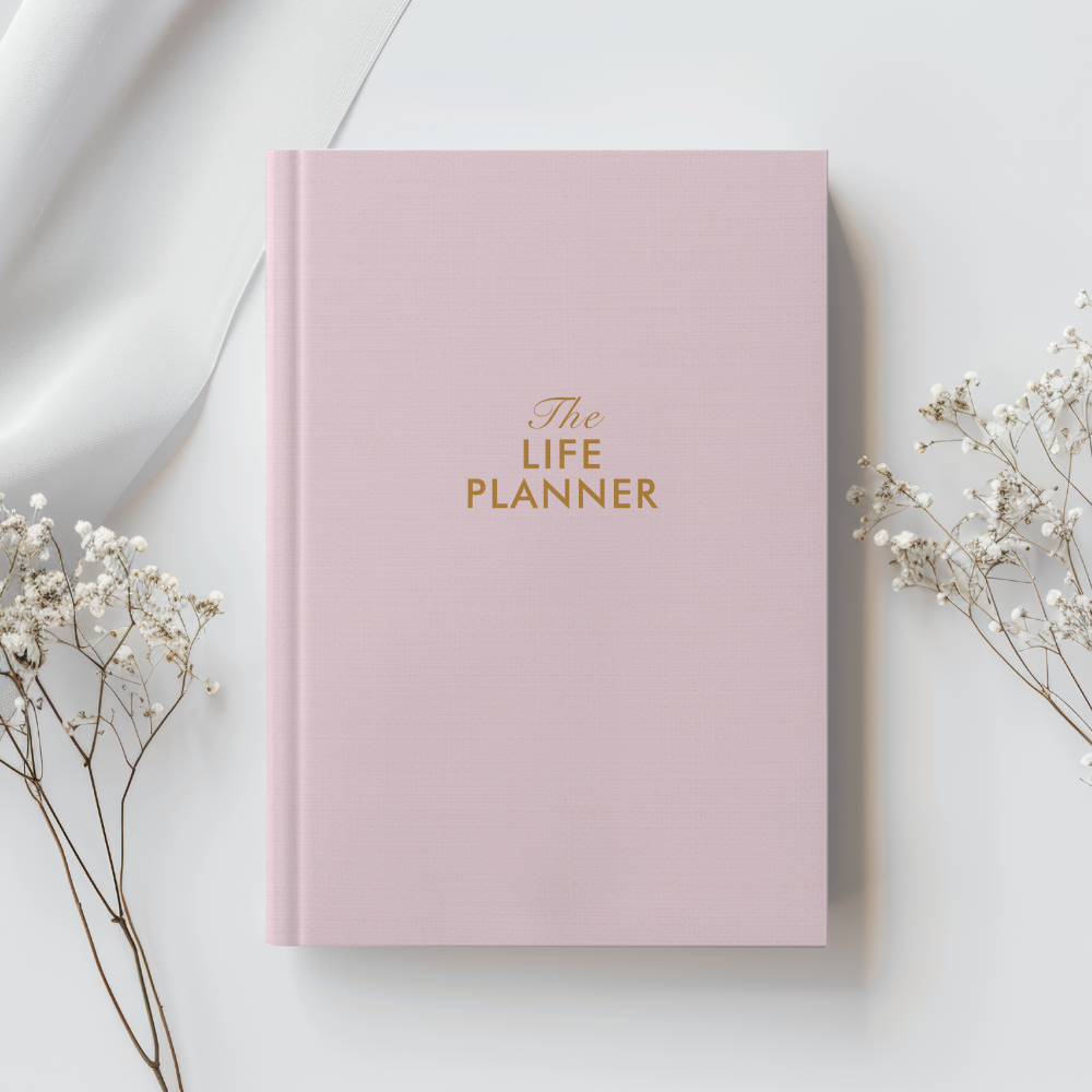 The LIFE PLANNER™ UNDATED • BLUSH PINK
