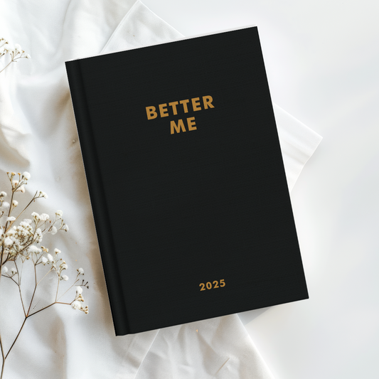 The LIFE PLANNER 2025 • BETTER ME • BLACK