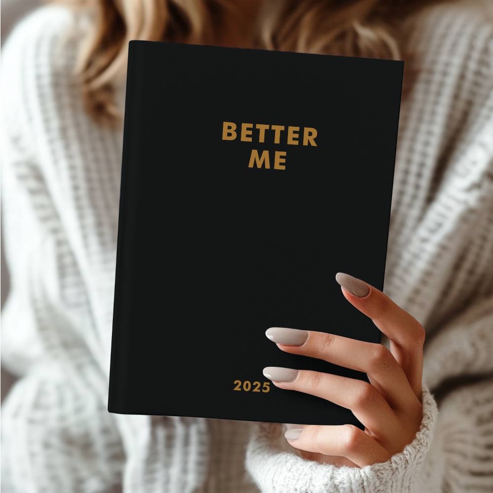The LIFE PLANNER 2025 • BETTER ME • BLACK