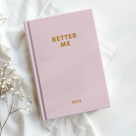 LIFE PLANNER 2025 • BETTER ME • PINK