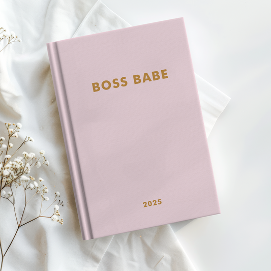 The LIFE PLANNER 2025 • BOSS BABE • PINK