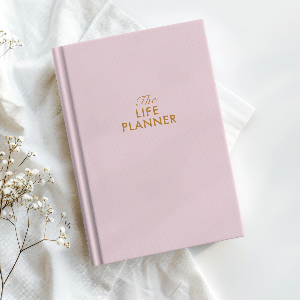 The LIFE PLANNER™ UNDATED • BLUSH PINK