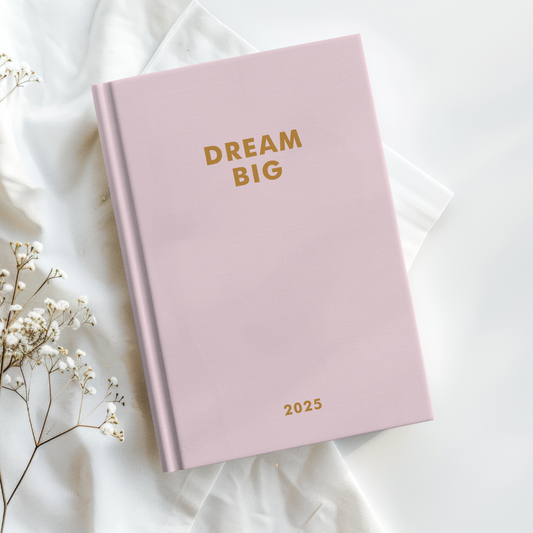 The LIFE PLANNER 2025 • DREAM BIG • PINK