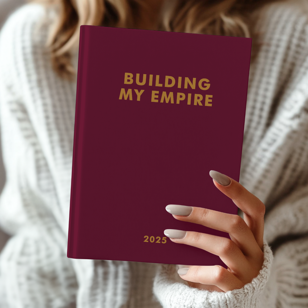 The LIFE PLANNER 2025 • EMPIRE • BURGUNDY
