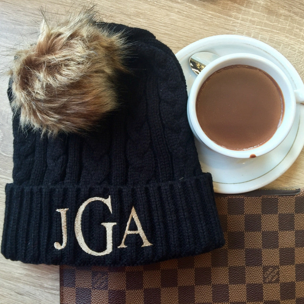 MONOGRAM BEANIE
