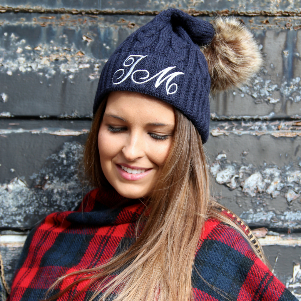 MONOGRAM BEANIE