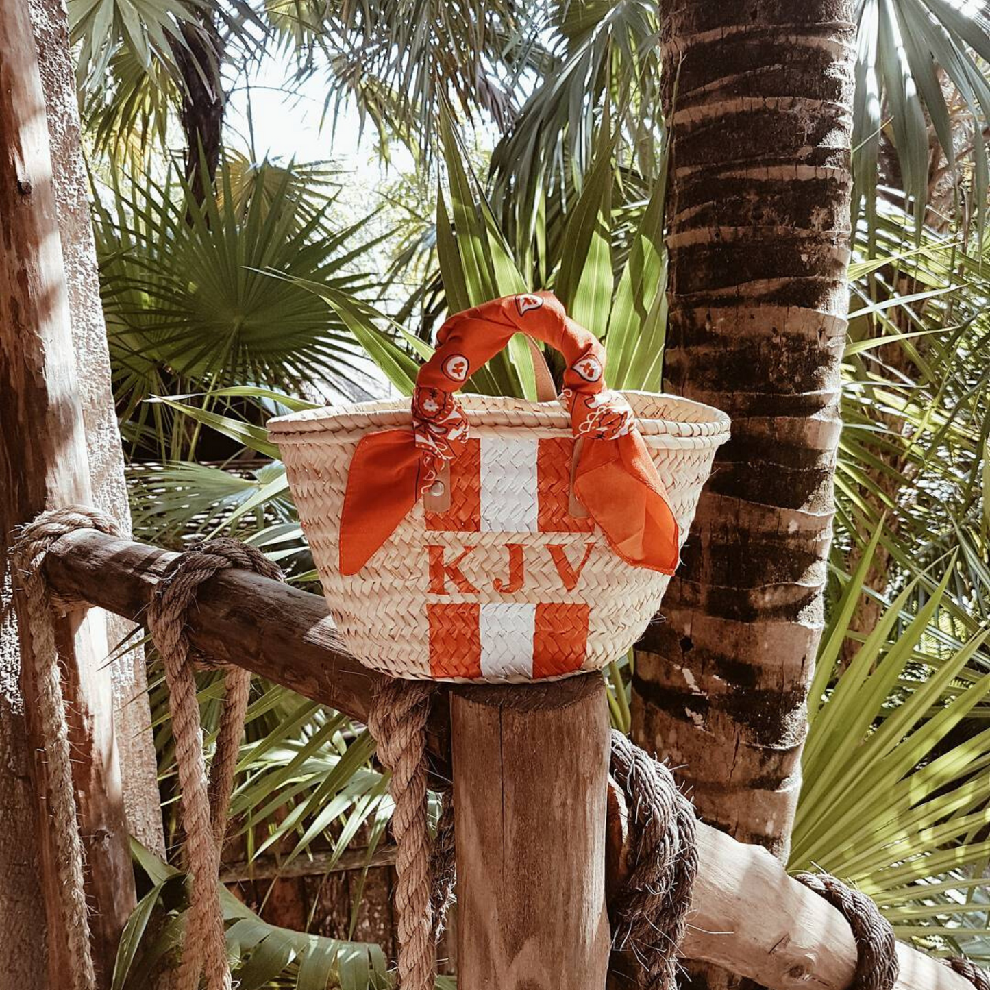 MINI MONOGRAM BASKET | Cesto personalizado com Monograma tamanho mini