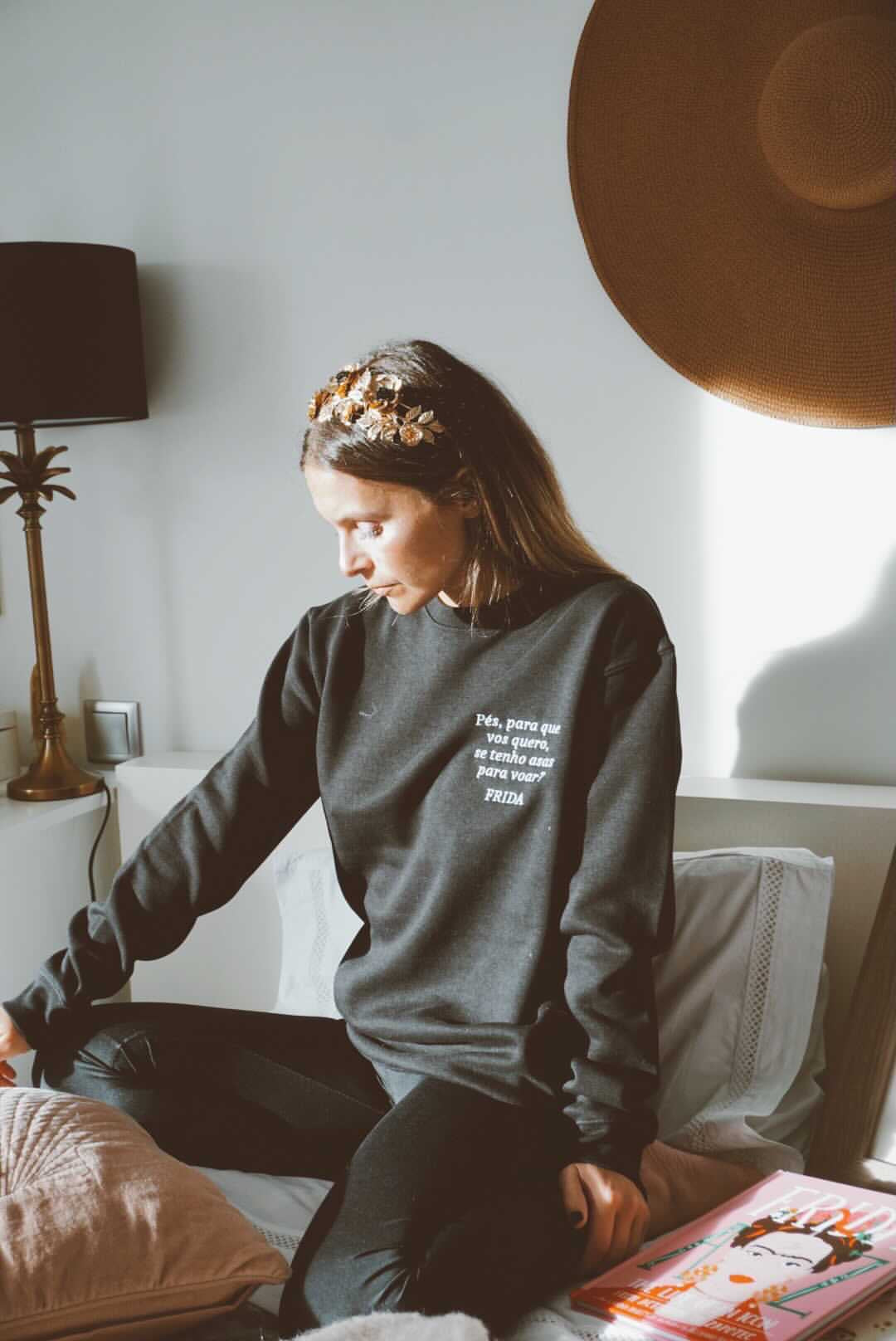 * FRIDA * SWEATER by Maryzinha | BLACK