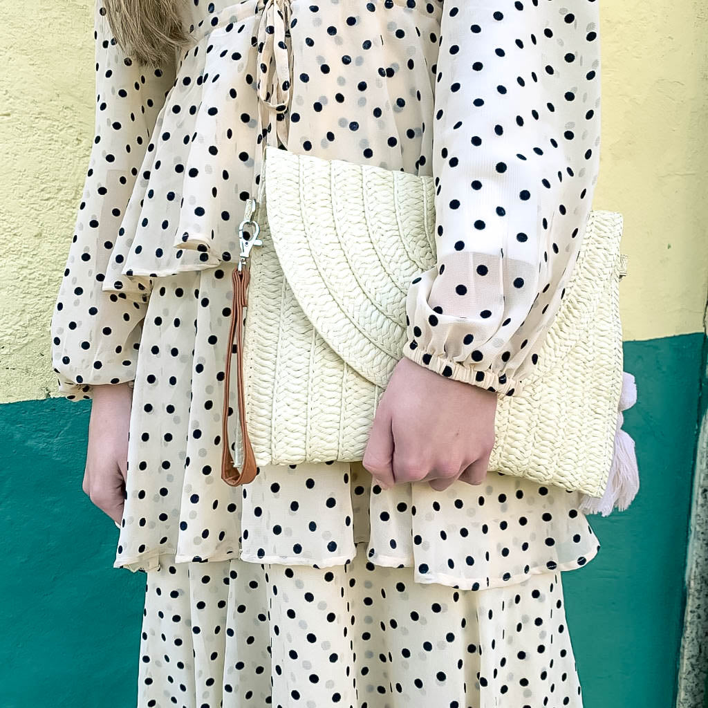 PENELOPE CLUTCH | VANILLA