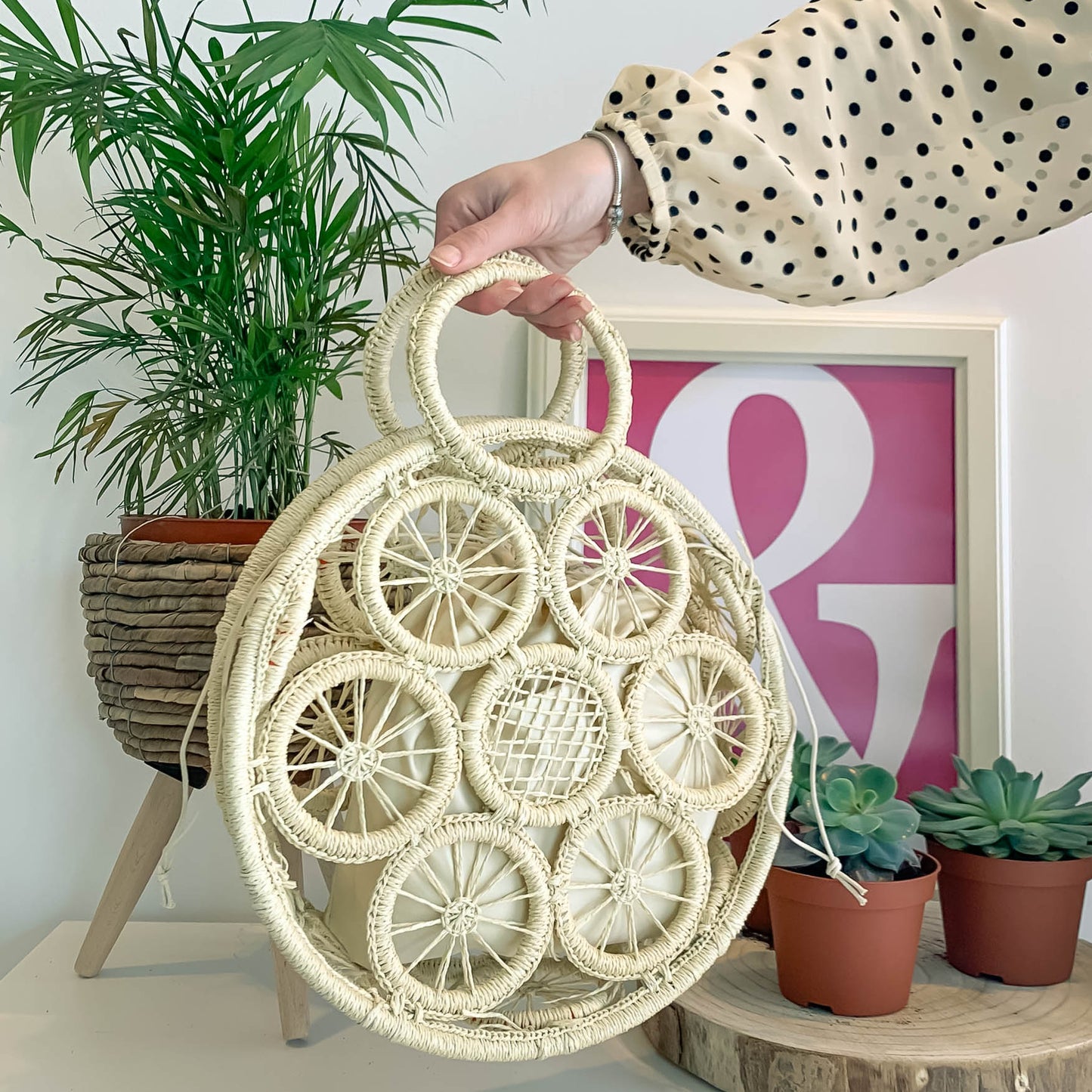 GIANNA BASKET | VANILLA