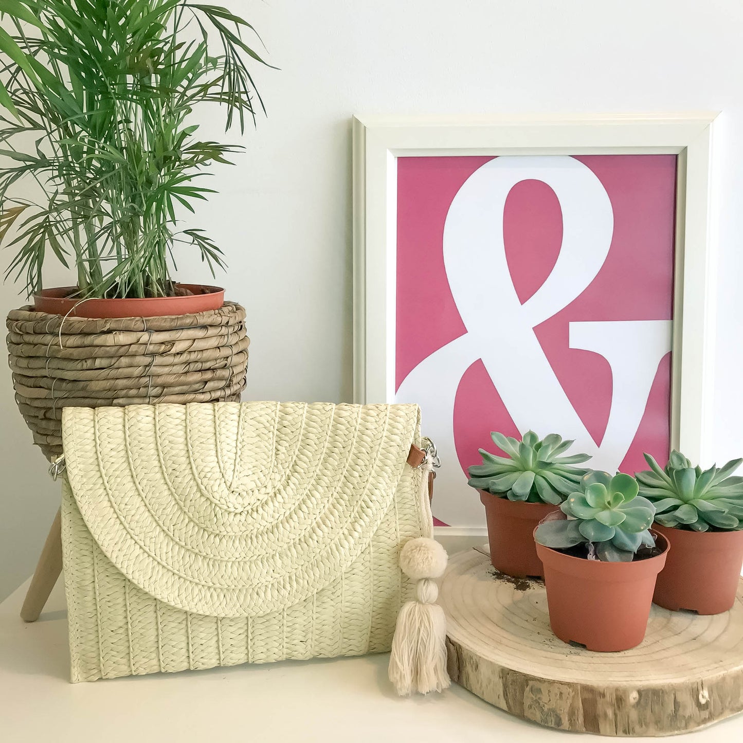 PENELOPE CLUTCH | VANILLA