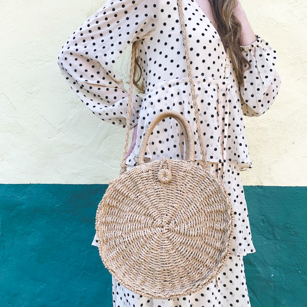 KHLOE ROUND BASKET
