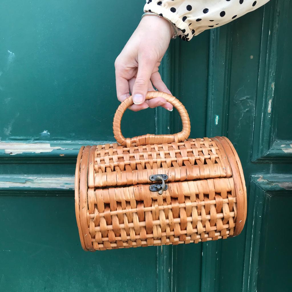 MIA BASKET BAG | Cesto em vime Mia