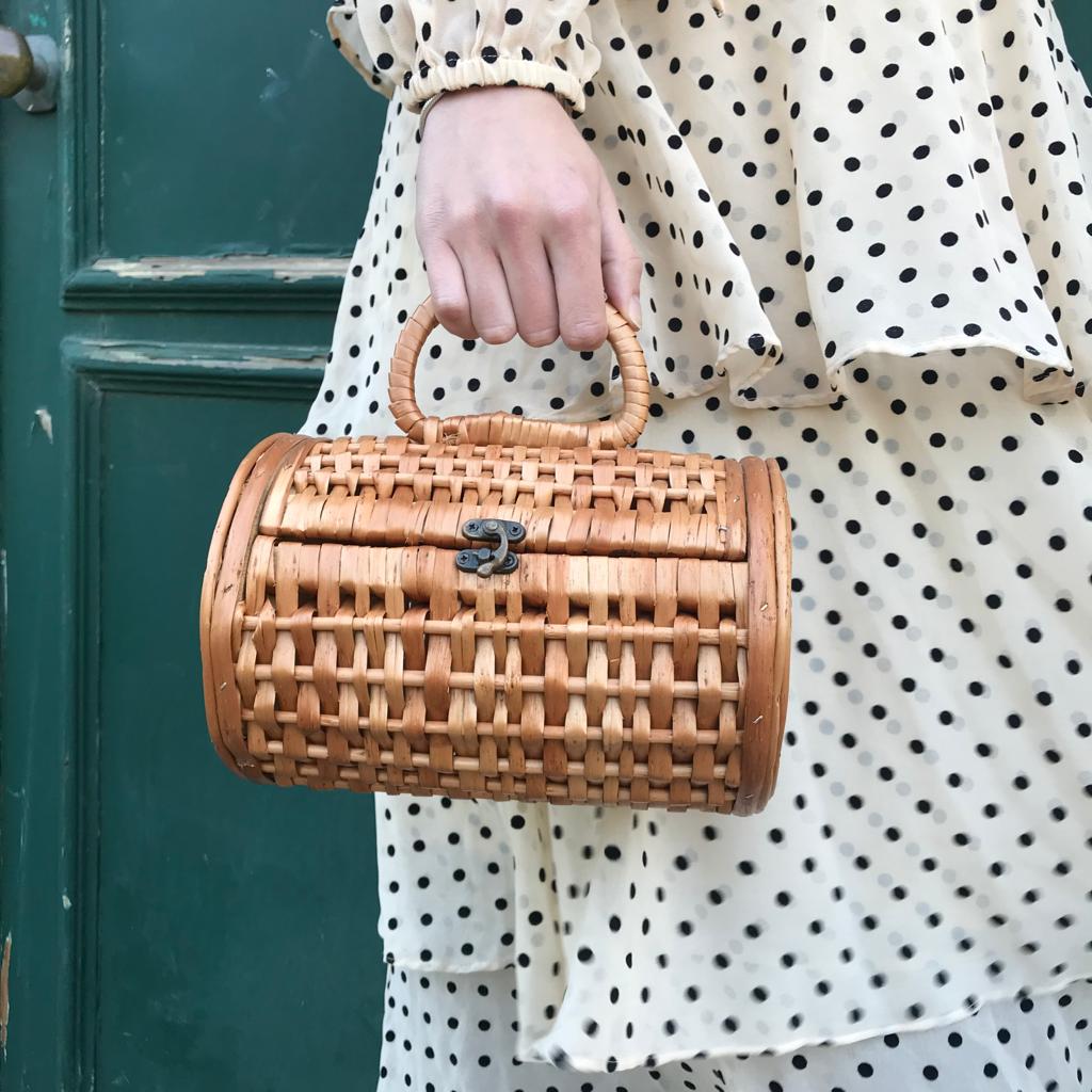 MIA BASKET BAG | Cesto em vime Mia