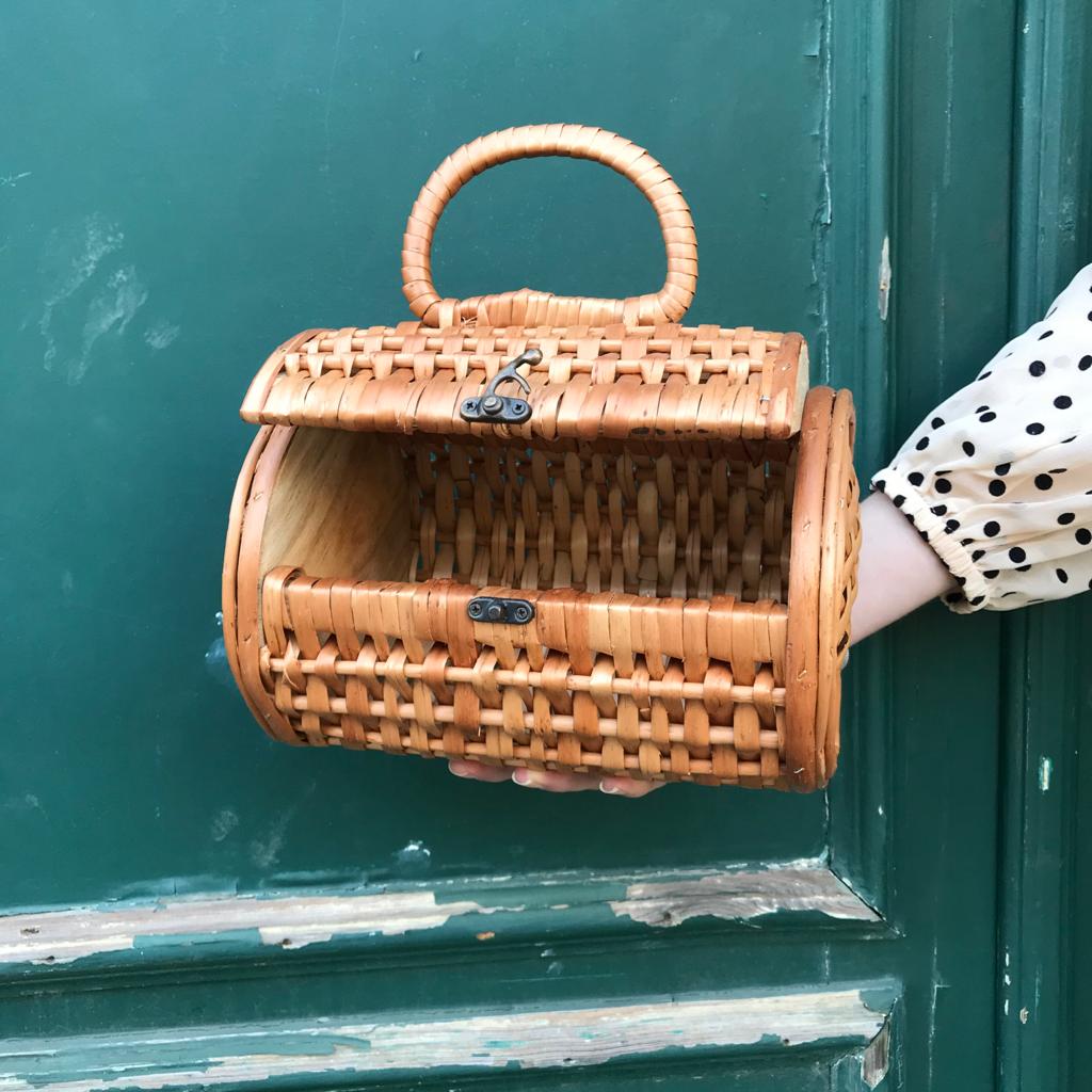 MIA BASKET BAG | Cesto em vime Mia