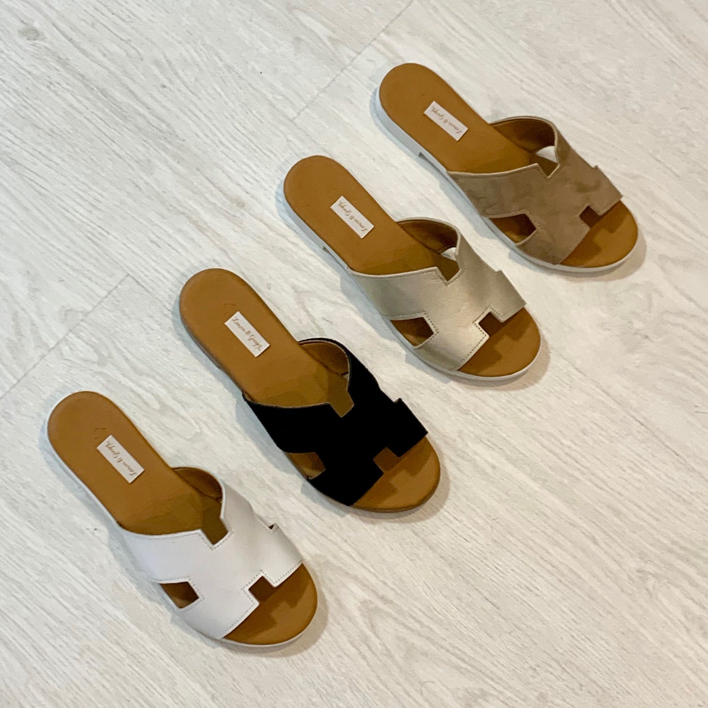 HERMIONE SANDALS | WHITE