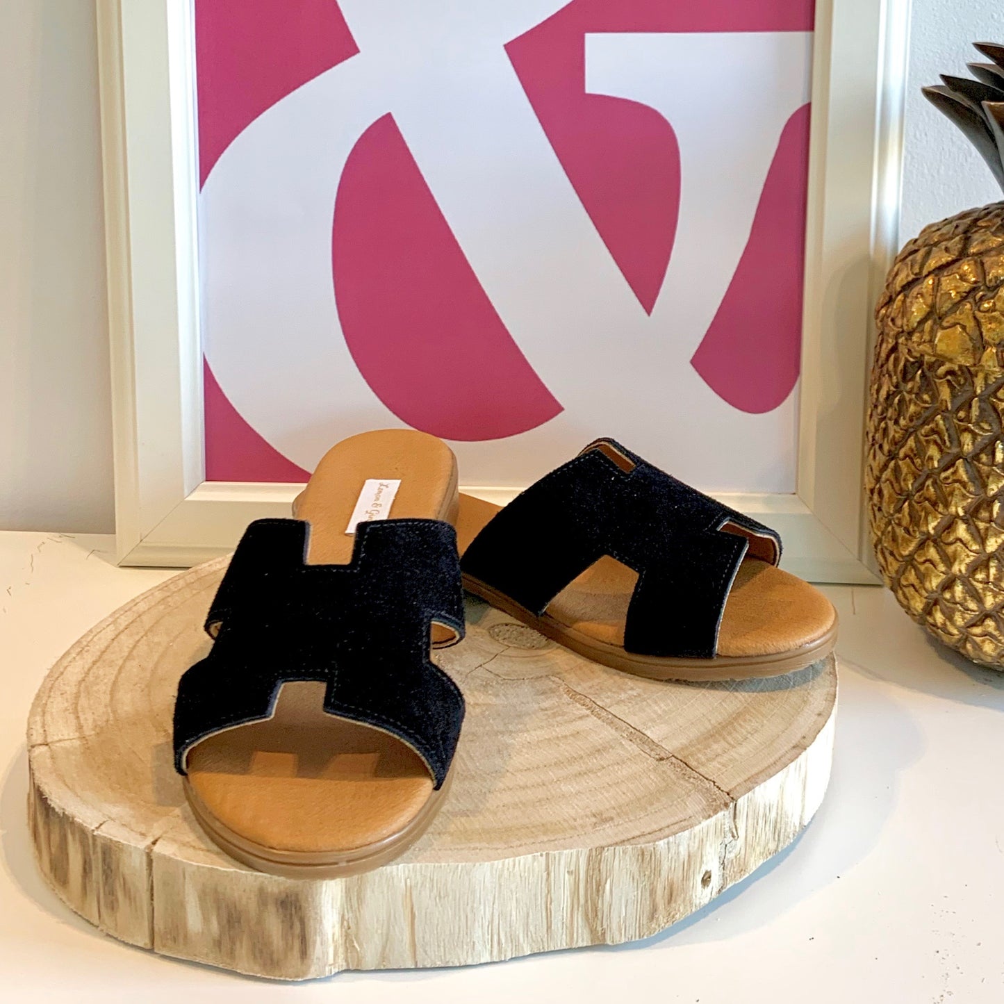HERMIONE SANDALS | BLACK