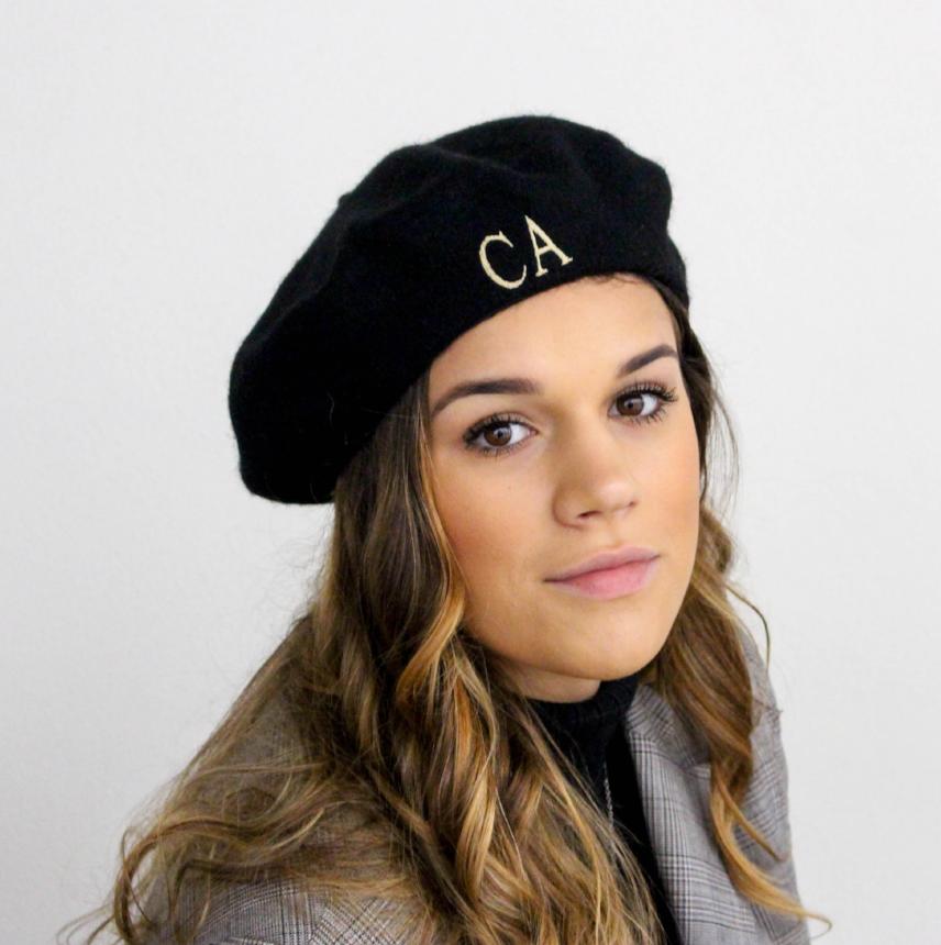 MONOGRAM BERET | Boina Personalizada