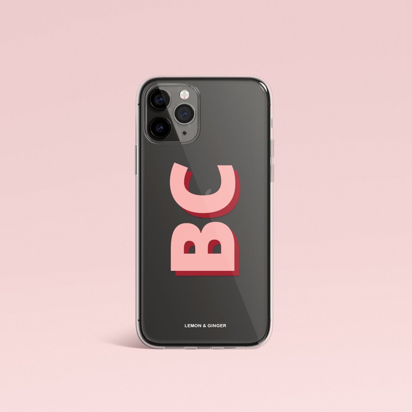 Custom iPhone case * COLORBLOCK CLEAR *