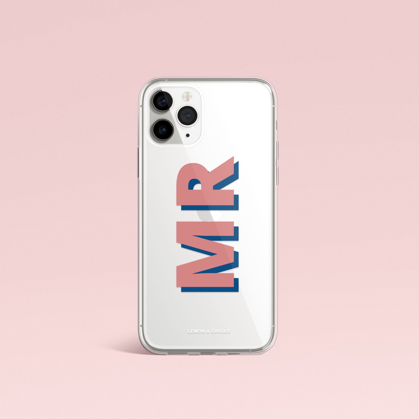 Custom iPhone case * COLORBLOCK CLEAR *