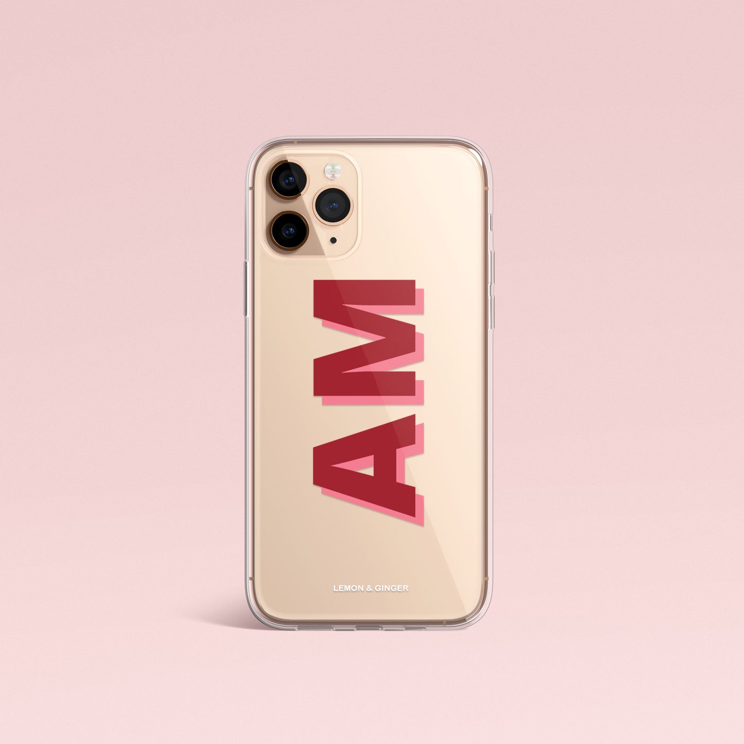 Custom iPhone case * COLORBLOCK CLEAR *