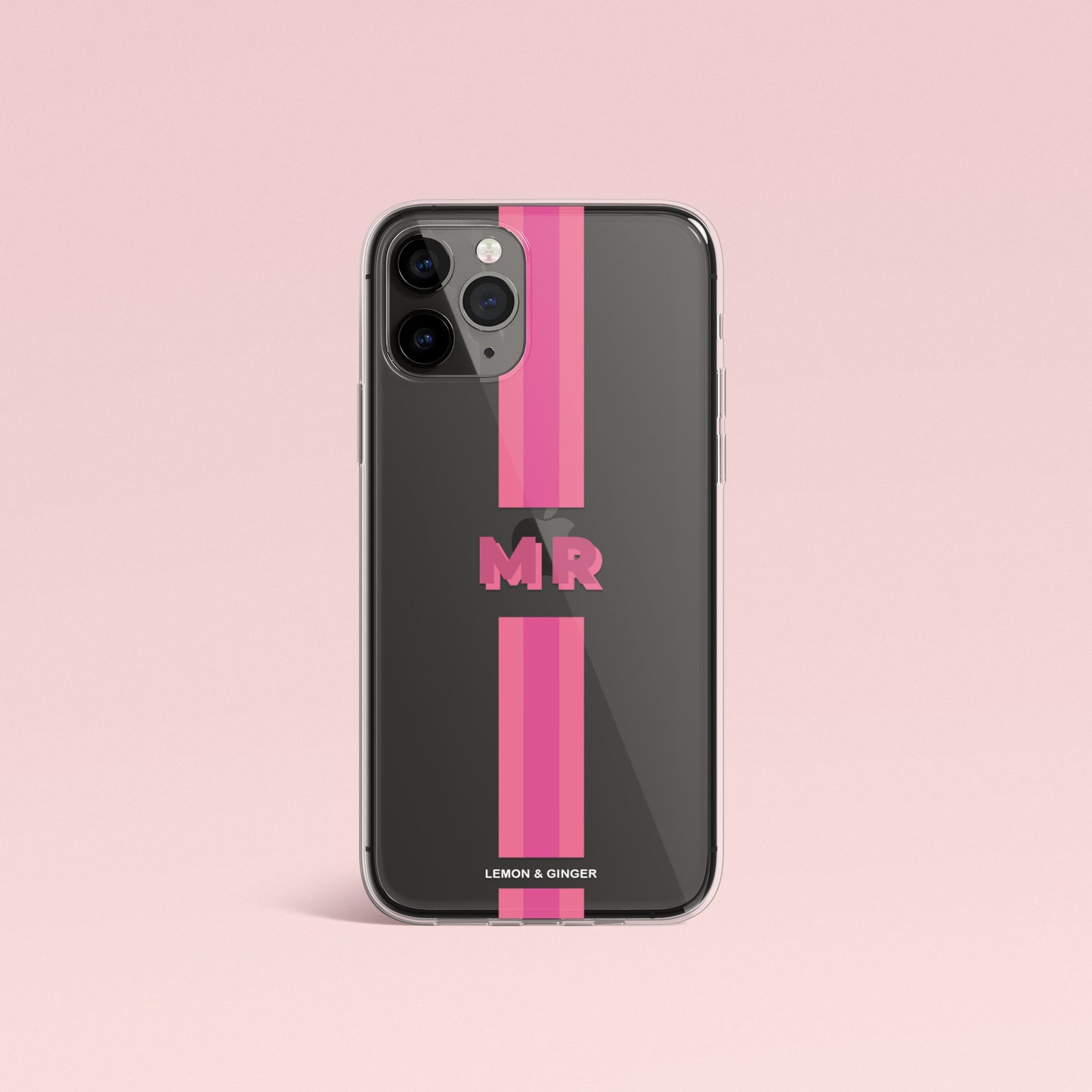 Custom iPhone case * CLASSIC MONOGRAM *